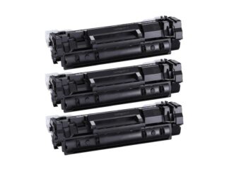 Rabatpakke - Canon 071H sort 3 stk toner kompatibel 5646C002-3 7.500 sider