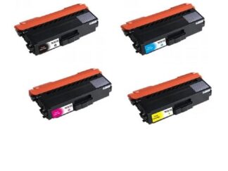 Rabatpakke - Brother TN329 4 farver BK-C-M-Y toner Kompatibel TN329 24.000 sider