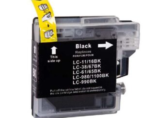 Brother LC1100BK sort blækpatron Kompatibel LC1100BK - 17ml