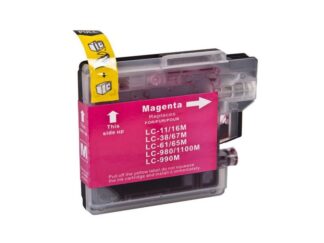 Brother LC980M magenta blækpatron Kompatibel LC980M - 12ml