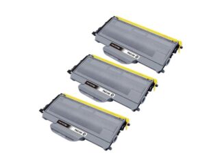 Rabatpakke - Brother TN2120 sort 3 stk toner Kompatibel TN2120 2.600 sider