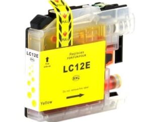 Brother LC12EY gul blækpatron Kompatibel LC12EY - 13ml