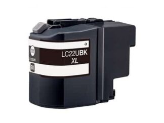 Brother LC22UBK sort blækpatron Kompatibel LC22UBK - 50ml