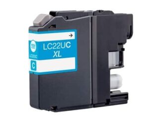 Brother LC22UC cyan blækpatron Kompatibel LC22UC - 15ml