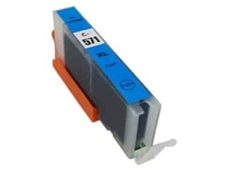 Canon CLI-571XLC cyan blækpatron Kompatibel 0332C001 - 13ml