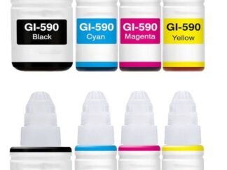 Rabatpakke - Canon GI-590 2 x BK-C-M-Y blækrefill Kompatibel GI-590 960ml