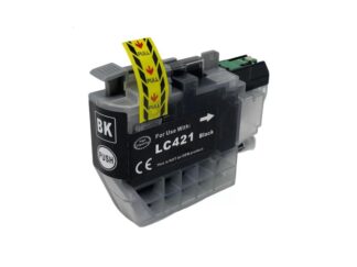Brother LC421BK sort blækpatron Kompatibel LC421BK - 200 sider