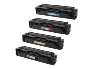 Rabatpakke - Canon 054H 1 x BK-C-M-Y kompatibel 054H 10.000 sider