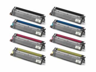 Rabatpakke - Brother TN249 2 x 4 farver BK-C-M-Y toner Kompatibel TN249 - 2 33.000 sider