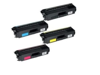 Rabatpakke - Brother TN910 4 farver BK-C-M-Y toner Kompatibel TN910 36.000 sider