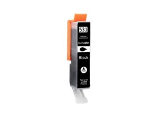 Canon CLI-531BK sort blækpatron Kompatibel 6118C001 - 400 sider