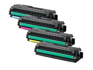 Rabatpakke - Samsung CLT-C506L 1 x BK-C-M-Y toner Kompatibel CLT-C506L 16.500 sider