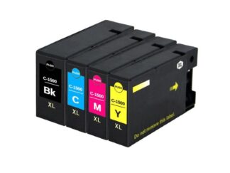 Rabatpakke - Canon PGI-1500XL 1 x BK-C-M-Y blækpatron Kompatibel 9182B001 71ml