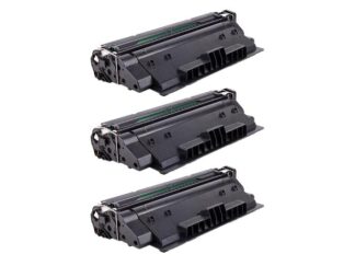 Rabatpakke - HP 14X sort 3 stk toner kompatibel CF214X 52.500 sider