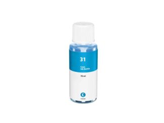 HP 31 cyan blækrefill Kompatibel 1VU26AE - 70ml