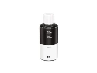 HP 32 sort blækrefill Kompatibel 1VV24AE - 135ml