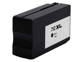 HP 712XL sort blækpatron Kompatibel 3ED71A - 80ml