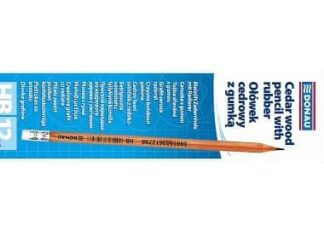Blyant HB 7305 med viskelæder - 12 stk