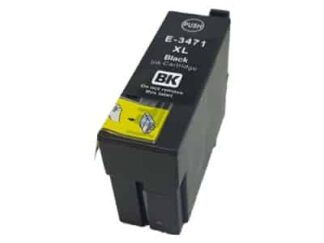 Epson 34XL sort blækpatron Kompatibel C13T34714010 - 33ml