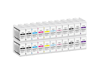 Rabatpakke - Epson T47A 4 x PBK 2 x C-M-Y-LC-LM-G-MBK-LG-V 22 stk. blækpatron Kompatibel C13T47A100-C13T47AD00 4-2-C13T47A100-C13T47AD00