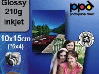 Fotopapir glossy A6 210 g 100x150mm 50 stk.