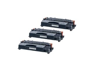 Rabatpakke - HP 05X sort 3 stk toner Kompatibel CE505X 19.500 sider