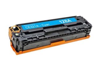 HP 128A cyan toner Kompatibel CE321A - 1.300 sider