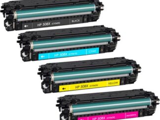 Rabatpakke - HP 508X 4 farver BK-C-M-Y toner Kompatibel 508X 41.000 sider