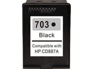 HP 703 sort blækpatron Kompatibel CD887AE - 15ml