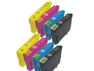 Rabatpakke - Epson 502XL 2 x 4 farver Kompatibel 502 98 ml