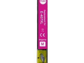 Epson 407XL magenta blækpatron Kompatibel C13T07U340 - 27ml