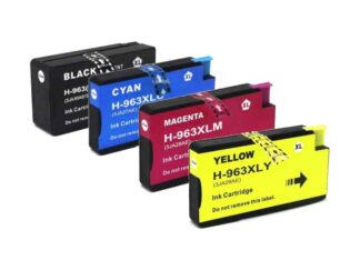 Rabatpakke - HP 963XL 1 x BK-C-M-Y kompatibel 963XL 134,5 ml