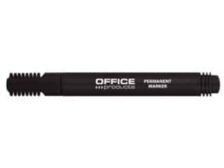 Permanent marker - Sort - Rund spids 1-3mm - 12 stk.