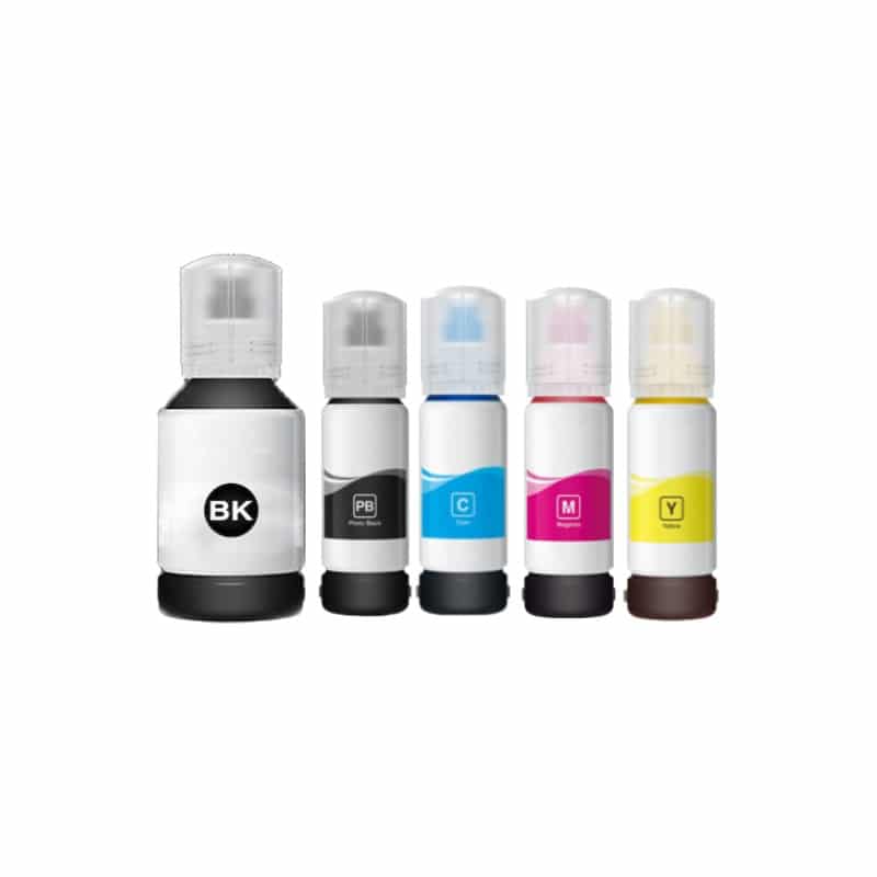 Rabatpakke - Epson 105/106 blækrefill 5 farver PBK-BK-C-M-Y kompatibel 1-105/106 420ml