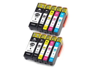 Rabatpakke - Epson 33XL 2 x 5 farver . blækpatroner Kompatibel 33XL 156,4 ml