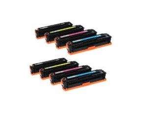 Rabatpakke - HP 128A 2 x BK-C-M-Y Kompatibel 128A 11.800 sider