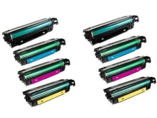 Rabatpakke - HP 504XA 4 farver 2x BK-C-M-Y Kompatibel 504XA 64000 sider