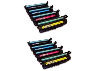Rabatpakke - HP 507X 2 x BK-C-M-Y. Kompatibel 507X 58.000 sider