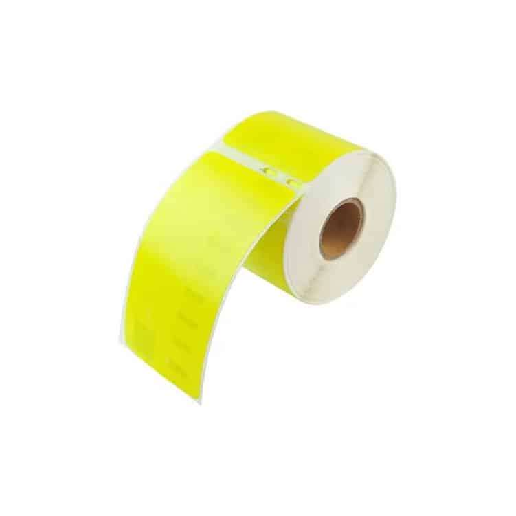 Dymo 99012 gule adresseetiketter 260 stk - 89 x 36mm - Kompatibel - S0722400