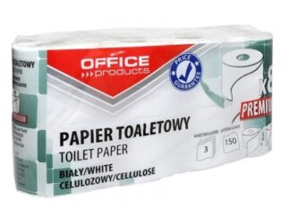 Toiletpapir 3 lags - 8 ruller á 150 ark pr. rulle