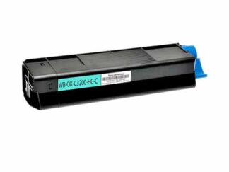 Oki cyan toner Kompatibel 42804539 - 3.000 sider