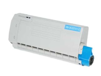 Oki 44318619 cyan toner Kompatibel 44318619 - 11.500 sider
