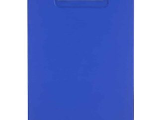 Clipboard A4 med forside, blå med klemme