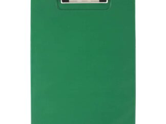 Clipboard A4 - Grøn Clipboard med Klemme og Forside
