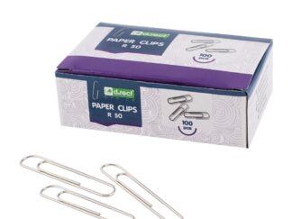 Papirclips 50 mm - 100 stk. sølvfarvede clips